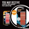 imageBIC Retractable Gel Ink Rollerball Pen Medium Point 07mm Translucent Red Barrel Ink Pack of 4  RLCP41ARED