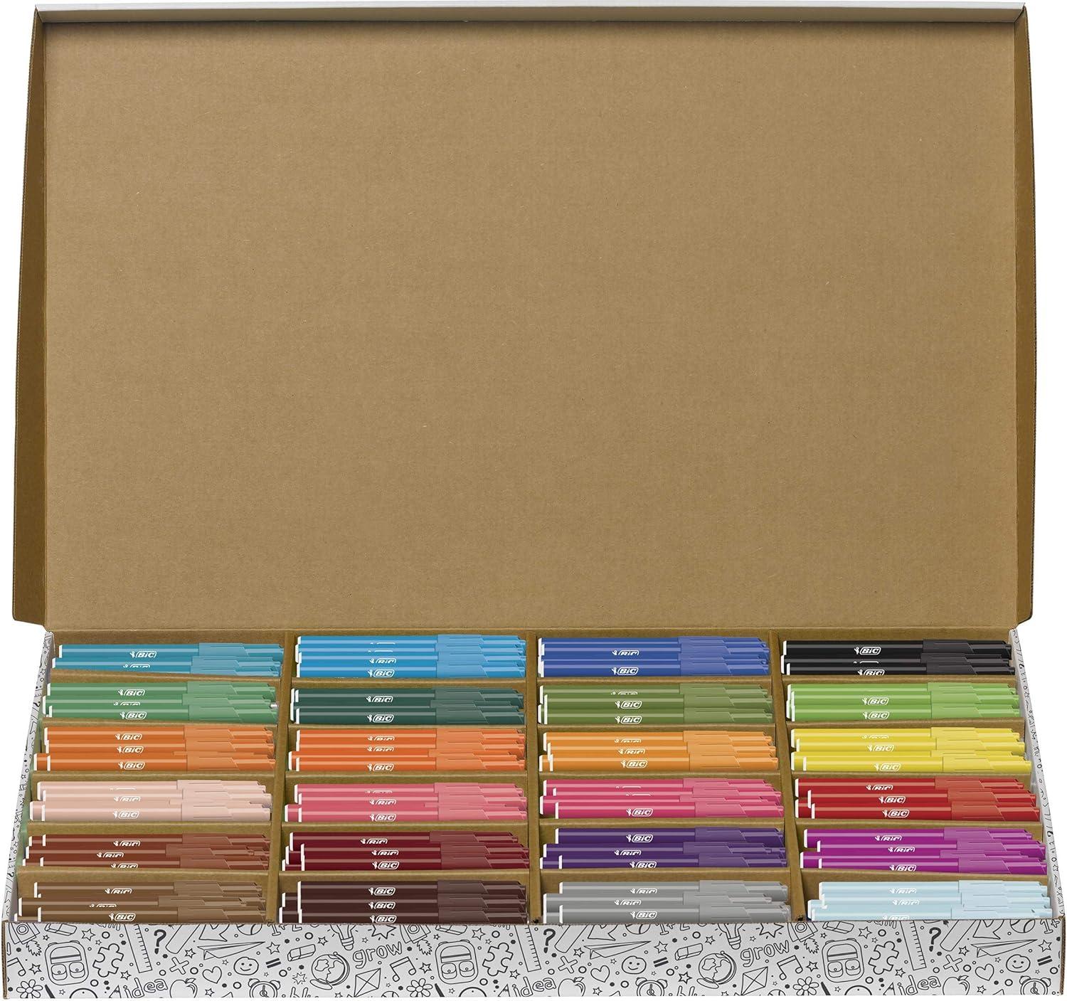imageBIC Easy Hold XL Magic Marker Assorted Colors 48Count220 Count