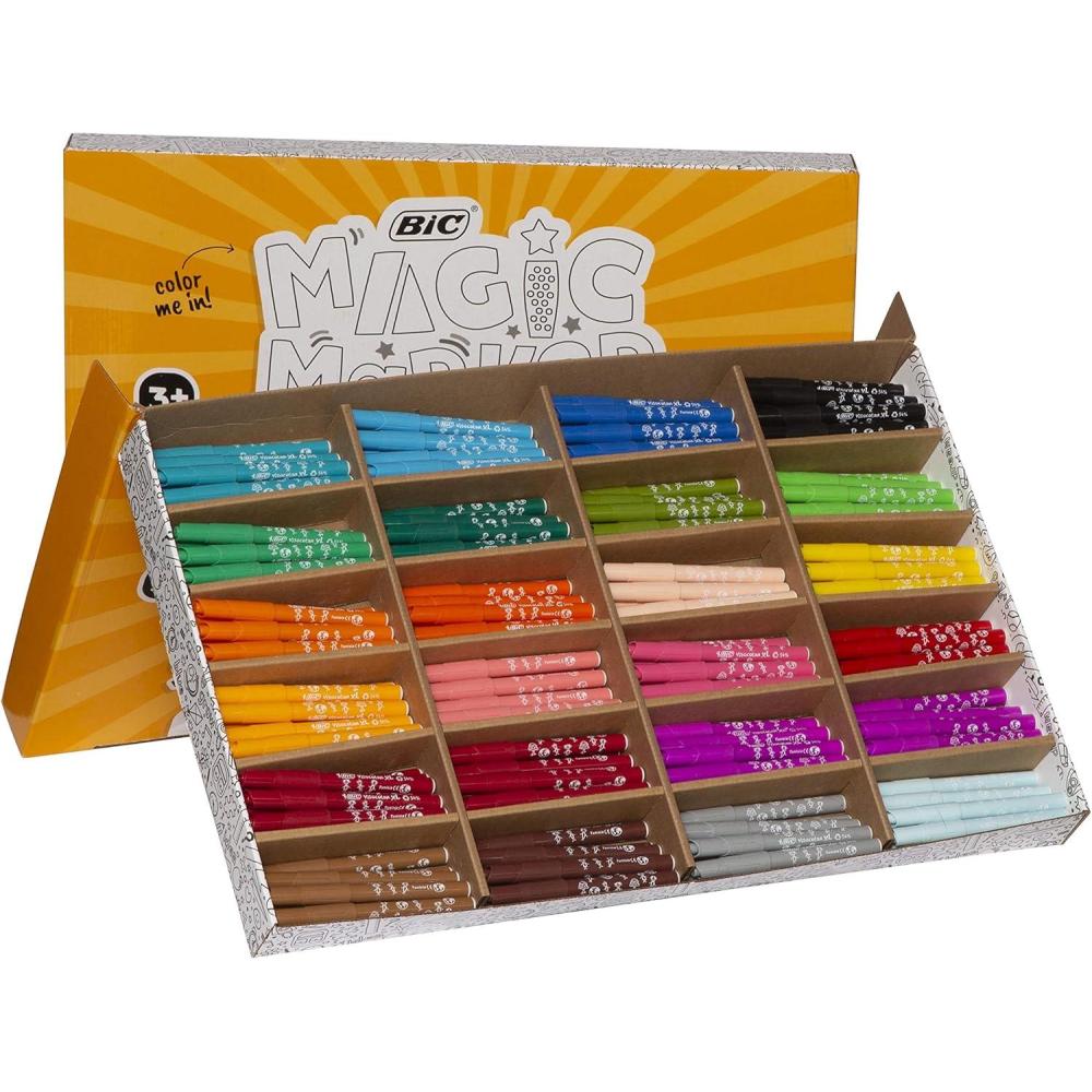 imageBIC Easy Hold XL Magic Marker Assorted Colors 48Count220 Count