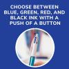 imageBIC 4Color Original Retractable Ball Pens Medium Point 10mm 1Count Pack Retractable Ball Pen With LongLasting Ink Pen barrel color may vary1 Count Pack of 2