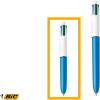 imageBIC 4Color Mini Ballpoint Pen Medium Point 10mm Assorted Inks 2Count