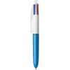 imageBIC 4Color Mini Ballpoint Pen Medium Point 10mm Assorted Inks 2Count