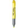 imageBIC Brite Liner Grip XL Highlighters Chisel Tip 12Count Pack of Yellow Highlighters Ideal Highlighter Set for Organizing and ColoringYellow