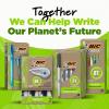 imageBIC Ecolutions WiteOut Brand Correction Tape 198 Feet 2Count Pack Correction Tape Made from 56 Recycled Plastic