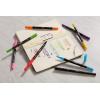 imageBIC Intensity 2in1 Dual Tip Fineliner Pen Assorted Colors 12Count1 Count Pack of 24