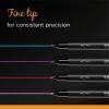 imageBIC Intensity 2in1 Dual Tip Fineliner Pen Assorted Colors 12Count12 Count Pack of 1
