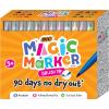 imageBIC Magic Marker Brush Tip Assorted Colors 108CountBrush Tip