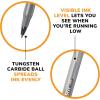 imageBIC Round Stic Xtra Life Black Ballpoint Pens Medium Point 10mm 216Count Pack of Bulk Pens Flexible Round Barrel for Writing Comfort No 1 Selling Ballpoint Pens