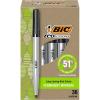 imageBIC Ecolutions Fine Permanent Markers Fine Bullet Tip 36Count Pack Black Marker Set Made from 51 Recycled Plastic Excluding Ink Cartridge