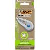 imageBIC Ecolutions WiteOut Brand Correction Tape 198 Feet 2Count Pack Correction Tape Made from 56 Recycled Plastic