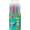 imageBIC Kids Coloring Pencils Break Resistant Splinter Free LongLasting Coloring Assorted Colors 24Pack