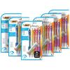 imageBIC Velocity Mechanical Pencils With Colorful Barrel Medium Point 07mm 30Count Bundle Mechanical Pencils With Erasers30Count