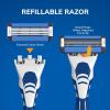imageBIC EasyRinse AntiClogging Mens Razor Refills Razor Cartridges With 4 Blades All Skin Types 4 Count