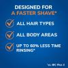 imageBIC EasyRinse AntiClogging Mens Razor Refills Razor Cartridges With 4 Blades All Skin Types 4 Count