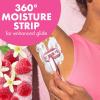 imageBIC Soleil Escape Womens Disposable Razors With 5 Blades for a Sensorial Experience and Comfortable Shave Pack of Vanilla and Berries Scented Handle Shaving Razors for Women 2 Count