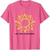 imageLord I thank you for Sunshine TShirt for Men WomenPink Heather