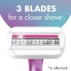 imageBIC Soleil Sensitive Womens Disposable Razors 3 Blades With Moisture Strip For a Silky Smooth Shave 5 Piece Razor SetAssorted