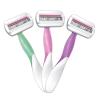 imageBIC Soleil Sensitive Womens Disposable Razors 3 Blades With Moisture Strip For a Silky Smooth Shave 5 Piece Razor SetPurple