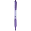 imageBIC Soft Feel Ballpoint Pen with 10 mm Medium Point and Retractable Design 6Count in Black InkAssorted Bright Ink Colors