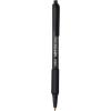 imageBIC Soft Feel Ballpoint Pen with 10 mm Medium Point and Retractable Design 6Count in Black InkBlack