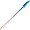 imageBIC Cristal Xtra Smooth Ballpoint Pens Medium Point 10mm Black and Blue 20CountBlack