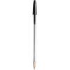 imageBIC Cristal Xtra Smooth Ballpoint Pens Medium Point 10mm Black and Blue 20CountBlack