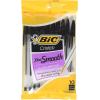 imageBIC Cristal Xtra Smooth Ballpoint Pens Medium Point 10mm Black and Blue 20CountBlack