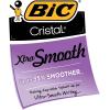 imageBIC Cristal Xtra Smooth Ballpoint Pens Medium Point 10mm Black and Blue 20CountBlack