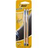 imageBIC Fine Writing Ballpoint Pen Thin Crystal Blue and Black 2 Count