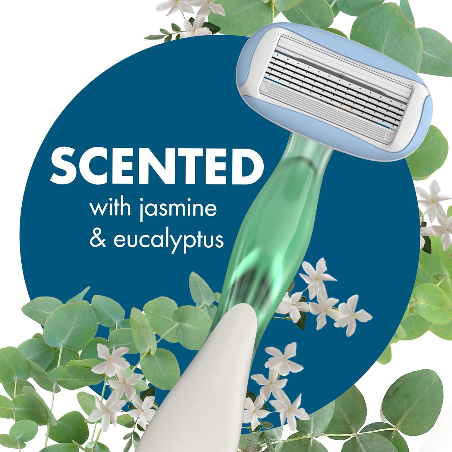 imageBIC Soleil Escape Womens Disposable Razors Variety Holiday Gift Set Scented Razor Handles 7 Razors Self Care Gifts for Women