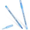 imageBIC Round Stic Xtra Life Ballpoint Pen 10 mm Medium Point Ultra Long Lasting and Consistent Ink Flow Pack of 60 Black ampamp 60 Blue Pens