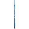 imageBIC Round Stic Xtra Life Ballpoint Pen 10 mm Medium Point Ultra Long Lasting and Consistent Ink Flow Pack of 60 Black ampamp 60 Blue Pens
