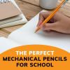 image:imageBIC Xtra Smooth Mechanical Pencil with Erasers07 mm PointRefillable40 Count Pack of 2Bright Edition