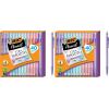 image:imageBIC Xtra Smooth Mechanical Pencil with Erasers07 mm PointRefillable40 Count Pack of 2Pastel Edition