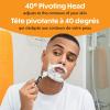 image:imageBIC Flex 5 Sensitive Mens 5Blade Razor Refills Clincally Proven for Sensitive Skin 8 Refill Cartridges 8Pack1 Handle and 7 Cartridges