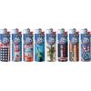 image:imageBIC Maxi Pocket Lighters Safe and Reliable Limited Edition 250th Anniversary Americana Collection 8Pack