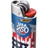 image:imageBIC Maxi Pocket Lighters Safe and Reliable Limited Edition 250th Anniversary Americana Collection 8Pack