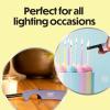 image:imageBIC EZ Reach Candle Lighter The Ultimate Lighter with Extended Wand for Grills and FirepitsPastel