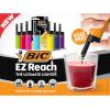 image:imageBIC EZ Reach Lighter Assorted Colors 40Count Tray Colors Will Vary Great for Candle Lighting