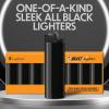 image:imageBIC Maxi Pocket Lighters Safe and Reliable LongLasting Pocket Lighters for Everyday Use AllBlack 8Pack