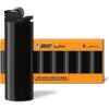 image:imageBIC Maxi Pocket Lighters Safe and Reliable LongLasting Pocket Lighters for Everyday Use AllBlack 8Pack