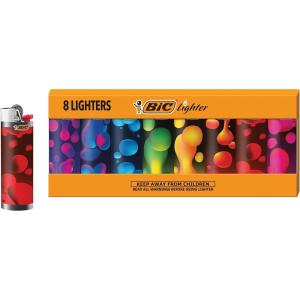 image:imageBIC Maxi Pocket Lighter Special Edition Lava Series 8 Count Pack of Lighters