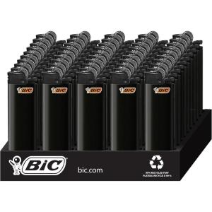 image:imageBIC Maxi Pocket Lighter Special Edition Series Black 50 Count Tray of Lighters