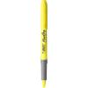 image:imageBIC Brite Liner Grip Highlighters Chisel Tip 16mm Assorted Pastel and Fluorescent For Broad Highlighting amp Fine Underlining 12Count