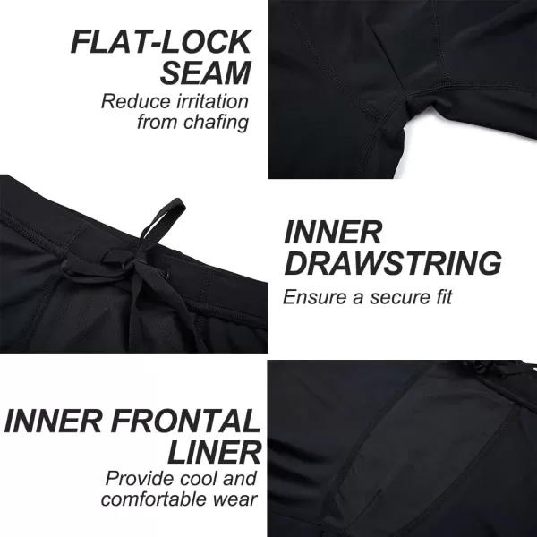 DEVOROPA Youth Boys Swim Shorts Square Leg Swimsuit Nylon Swimming Boxer Brief UPF 50BlackWave