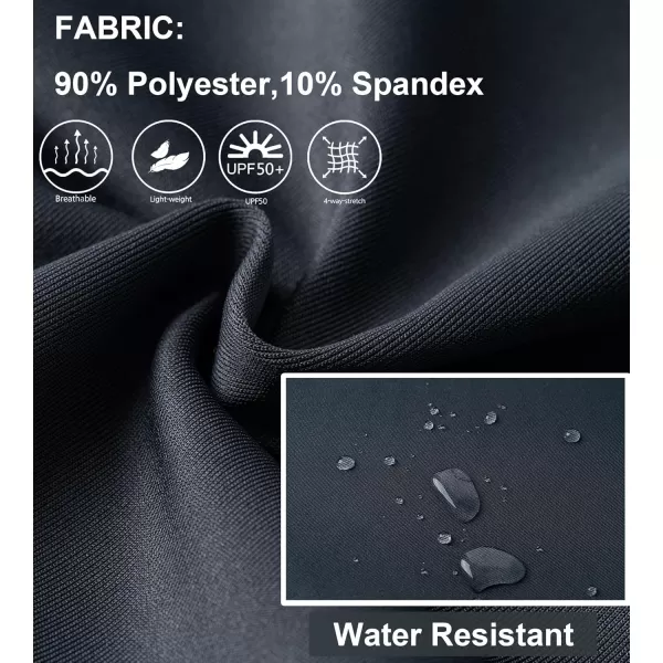 DEVOROPA Boys Joggers Water Resistant Lightweight Youth Tapered Leg Sweatpants Kids Track Running Athletic Pants Zip PocketsDark Grey