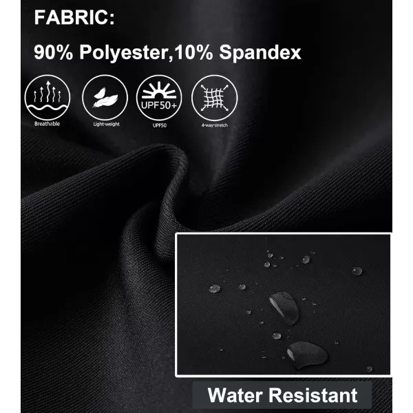 DEVOROPA Youth Boys Joggers Fleece Lined Water Resistant Tapered Sweatpants Winter Thermal Track Athletic Pants Zip PocketsBlack