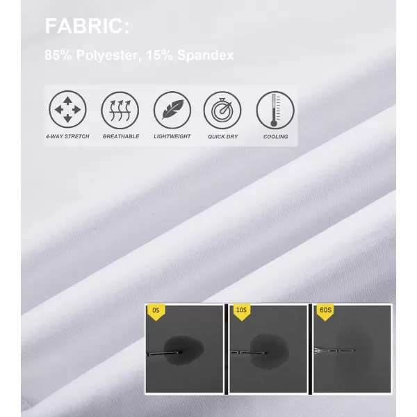 DEVOROPA Youth Boys One Leg Compression Pants for Basketball 34 Leggings Sports Tights Kids Athletic Soccer Base Layer2pack WhiteWhiteright Long