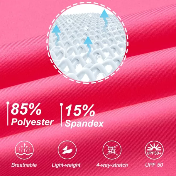 DEVOROPA Youth Boys One Leg Compression Pants for Basketball 34 Leggings Sports Tights Kids Athletic Soccer Base LayerPinkleft Long