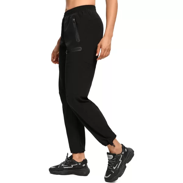 GeeGo Womens Hiking Pants Lightweight Quick Dry Outdoor Travel Cargo Pants Seamless Zipper Pockets Water Resistant UPF 50